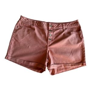 Size 16 Women's Pink Shorts by Jennifer Lopez Size 16